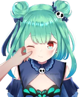 🥰 emoji ▼・ᴥ・▼ || @CouplePFP Telegram sticker 6 of 90