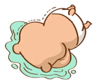 😭 emoji baby bear Cha-cha| @cutestickers4you Telegram sticker 14 of 40