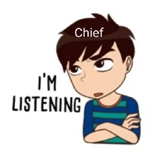 😄 emoji Chief Telegram sticker 8 of 43