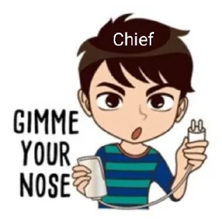 😄 emoji Chief Telegram sticker 7 of 43