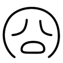 😞 emoji ARU Telegram sticker 6 of 30