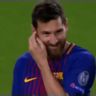 😀 emoji Lionel Messi · GOAT @Yowaimeoww Telegram sticker 23 of 30