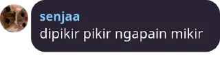 🤔 emoji aku syg mark Telegram sticker 19 of 44