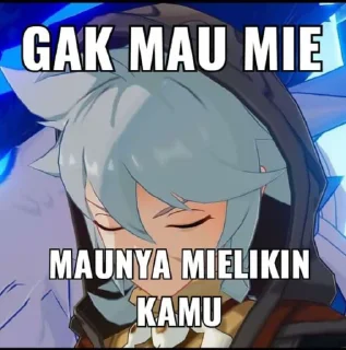🗿 emoji Genshin Impact Meme @Ascv4_alen Telegram sticker 17 of 70