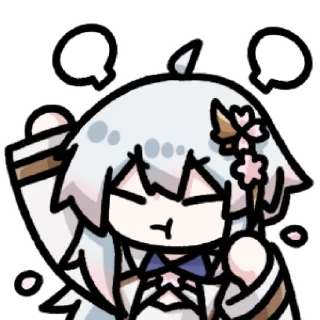 😟 emoji bilibili樱鸮Schale @zhaxia_cn Telegram sticker 14 of 32