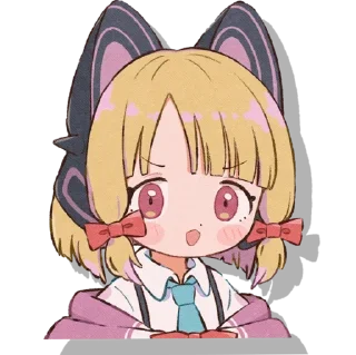 😍 emoji Saiba Momoi @Anak_kucing_stiker Telegram sticker 10 of 40