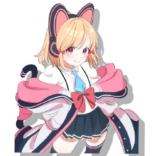 😍 emoji Saiba Momoi @Anak_kucing_stiker Telegram sticker 19 of 40
