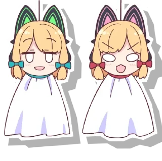 😍 emoji Midori & Momoi @Anak_kucing_stiker Telegram sticker 13 of 60