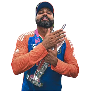 Sticker from Rohit Trophies 🥰 - @CricCollections