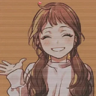 👋 emoji @Erenyeagerr00 cute girls 59 Telegram sticker 12 of 120