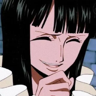 😄 emoji nico robin`letta Telegram sticker 18 of 39