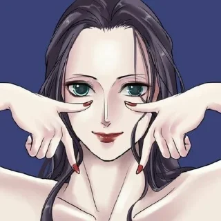 🤪 emoji Nico Robin × Vellyne Telegram sticker 16 of 25