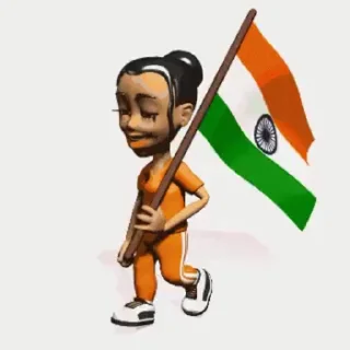 🇮🇳 emoji INDIA   @stickerschanel3 Telegram sticker 5 of 10