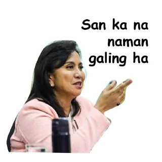 👆 emoji Mama Mo Leni Telegram sticker 14 of 26