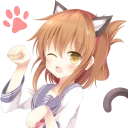 👍 emoji catgirl (renewal) Telegram sticker 7 of 41