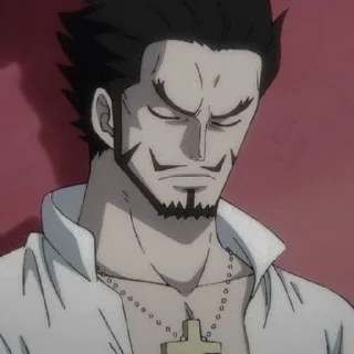 ⚔ emoji Dracule Mihawk @catboiis Telegram sticker 24 of 35