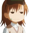 😒 emoji Anime reactions 1 Telegram sticker 13 of 120
