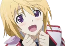 😃 emoji Anime reactions 1 Telegram sticker 16 of 120