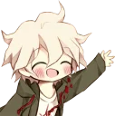 😄 emoji Anime reactions 1 Telegram sticker 7 of 120