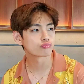🥴 emoji Taehyung Telegram sticker 6 of 33