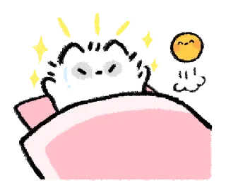 💬 emoji @gmoue! Happy happy Raccoon dog & egg Telegram sticker 22 of 35