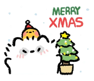 💬 emoji @gmoue! Happy happy Raccoon dog & egg Telegram sticker 11 of 35