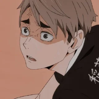 🏐 emoji osamu miya @stikeranimeniebg Telegram sticker 16 of 30