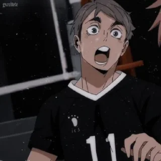 🏐 emoji osamu miya @stikeranimeniebg Telegram sticker 12 of 30