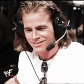 😏 emoji HBK Shawn Michaels @CollectWweAthletesBot Telegram sticker 17 of 34