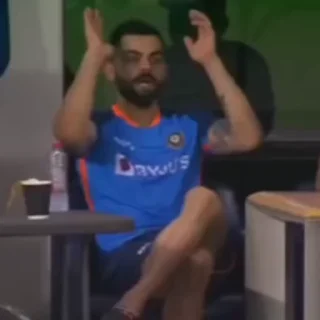 🌟 emoji King Kohli 4 - @Prab7at Telegram sticker 17 of 83