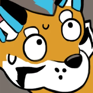 😳 emoji 焦糖狼狼 Telegram sticker 7 of 67