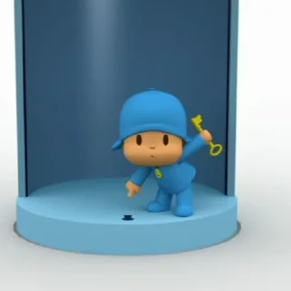 🪡 emoji Pocoyo 𔘓 @lilbebekuromi Telegram sticker 16 of 20