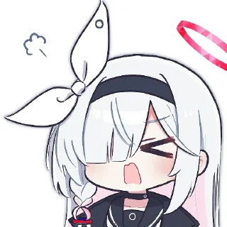😖 emoji プラナ（普拉娜） Telegram sticker 18 of 26