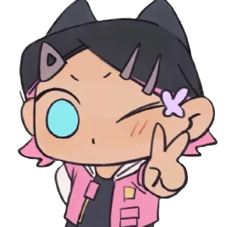 🫥 emoji mew Telegram sticker 7 of 96
