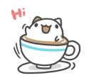 Sticker from 奶泡貓與咖波 @jorden2895