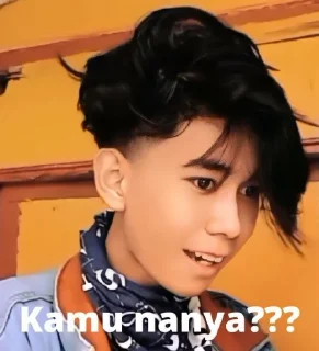 🤨 emoji kamu nanya? Telegram sticker 2 of 14
