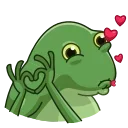 Sticker from Frog - @istkr