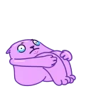 😢 emoji Colored Cats - @istkr Telegram sticker 11 of 30