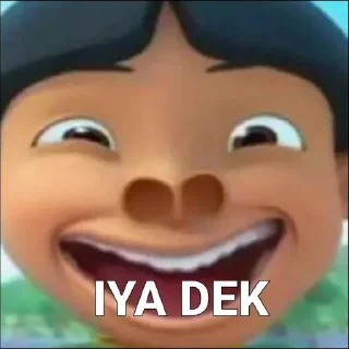 💢 emoji Ga tau Telegram sticker 6 of 100