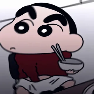 Sticker from shin Chan:> - @exrikaa