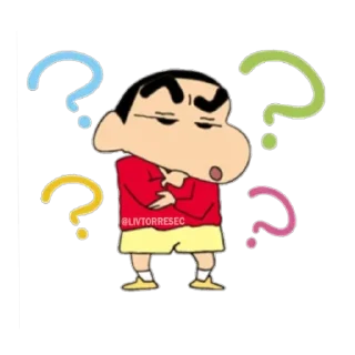 Sticker from @Mr_MSD_Offl Shin Chan Stickers