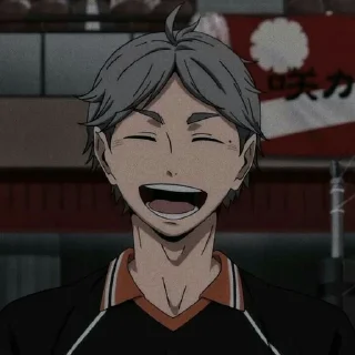 🖇 emoji Sugawara Senpai Telegram sticker 13 of 23