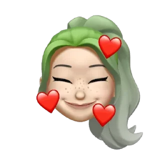 🥰 emoji matcha ash Telegram sticker 8 of 32