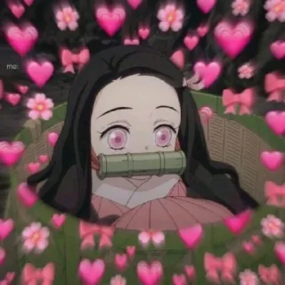 🍒 emoji Kamado Nezuko @SEXXIESTANGEL Telegram sticker 14 of 25