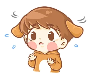 😧 emoji Baby 'B' @bistic Telegram sticker 17 of 40