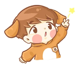 😯 emoji Baby 'B' @bistic Telegram sticker 13 of 40