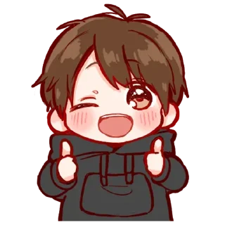 🖤 emoji Toco boy Telegram sticker 18 of 51