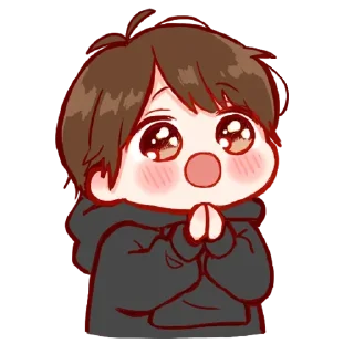 🖤 emoji Toco boy Telegram sticker 17 of 51