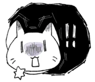😱 emoji natsu's Cute Cat Telegram sticker 24 of 39