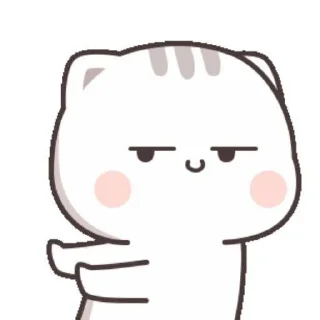 😏 emoji cat cute Telegram sticker 9 of 23